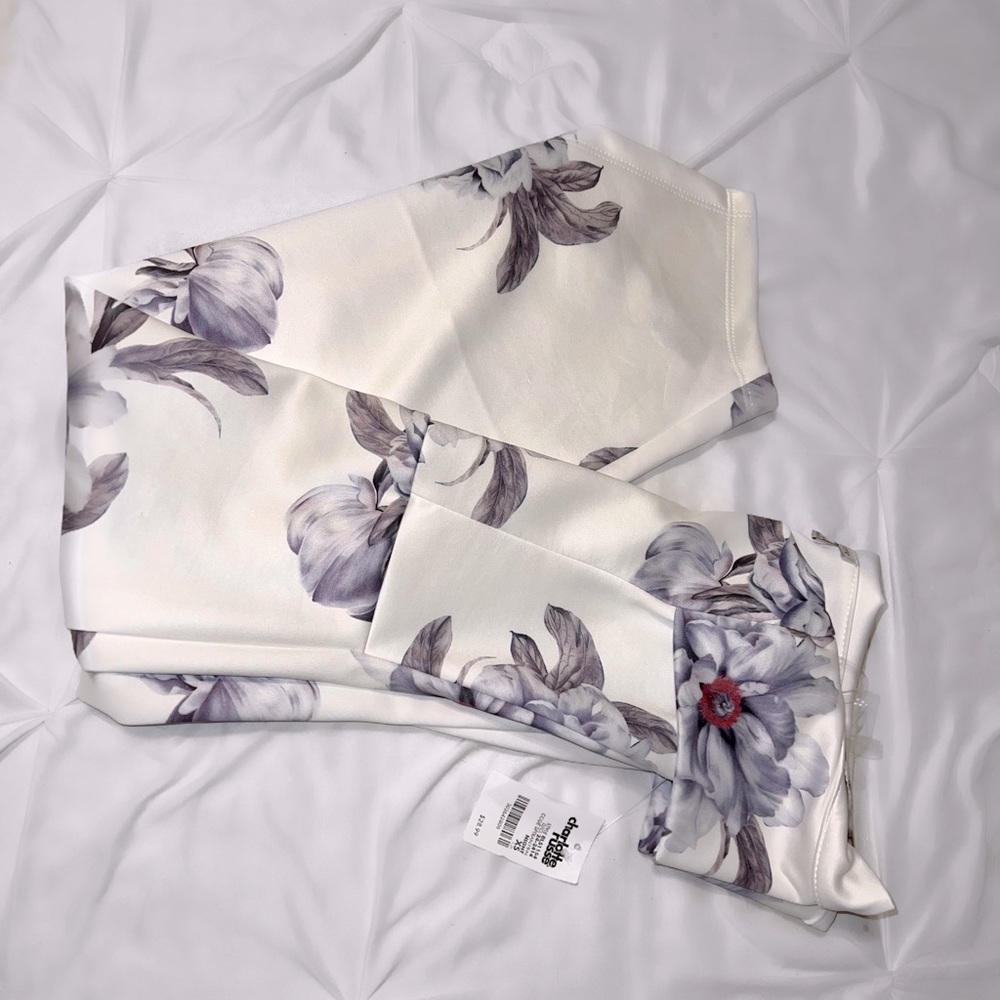 Charlotte Russe Off-Shoulder Floral Dress